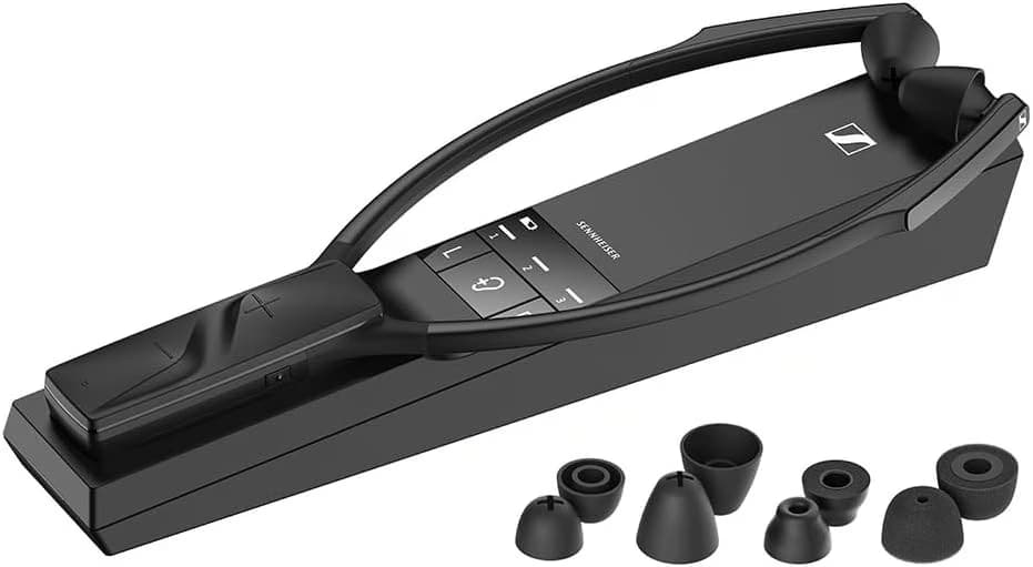 Sennheiser RS 5200 Volume independente 70 metros Preto para televisão