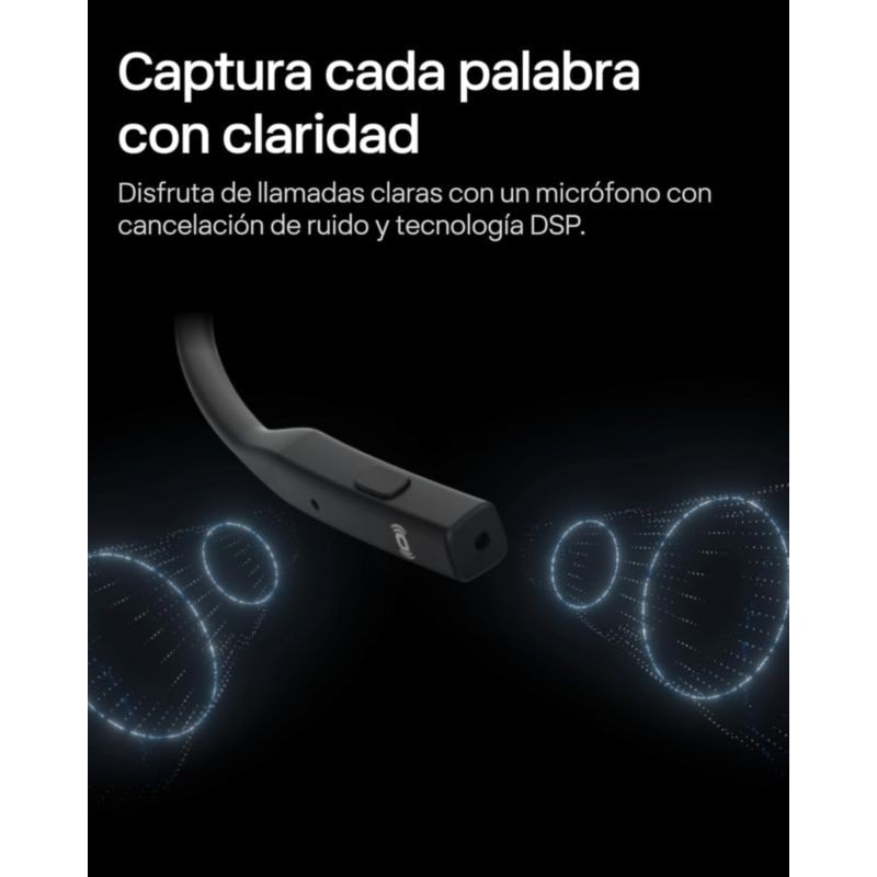 Shokz OpenComm 2 UC USB-A Preto de condução óssea