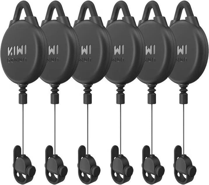 Sistema de 6 gancho de cabo suspenso Kiwi Design V2-6 para Meta Quest 2/3/Pro