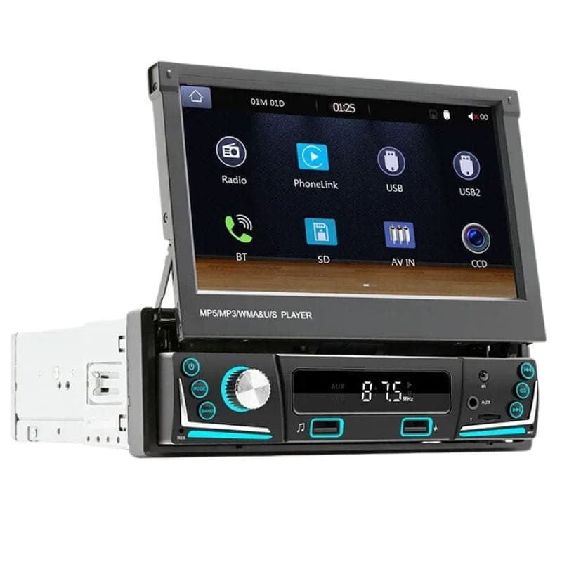 SWM 9606C-S Bluetooth/MirrorLink/Carplay/USB - rádio automóvel 1 DIN