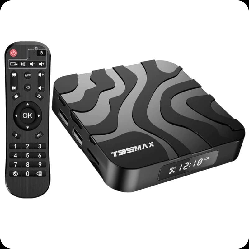 T95 Max H618 4 GB/32GB Dual Wifi Bluetooth Android 12 - Android TV
