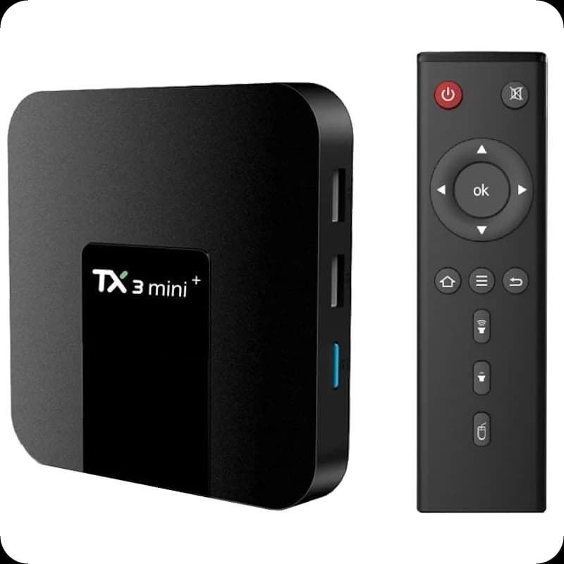 Tanix TX3 Mini Plus S905W2 4K 4GB/64GB Dual Band Android 11 Preto - Android TV