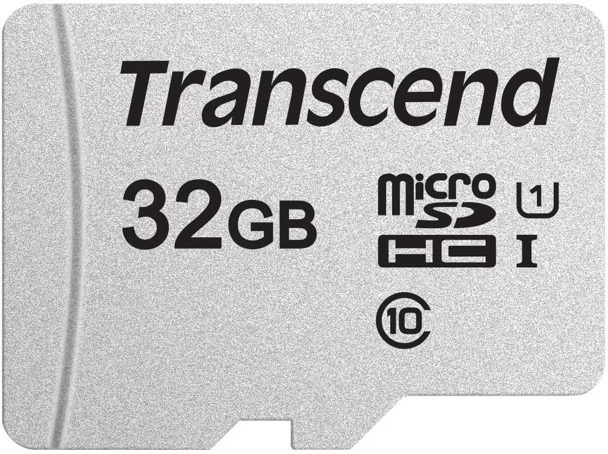 Transcend TS32GUSD300S 32 GB Classe 10 UHS-I UI 95 MB/s A1 - Cartão microSD
