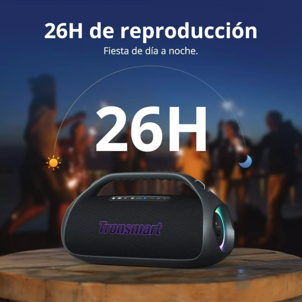 Tronsmart Bang 2 Azul 90 W - Coluna Bluetooth com som 2.1 e bateria com autonomia de 26 horas