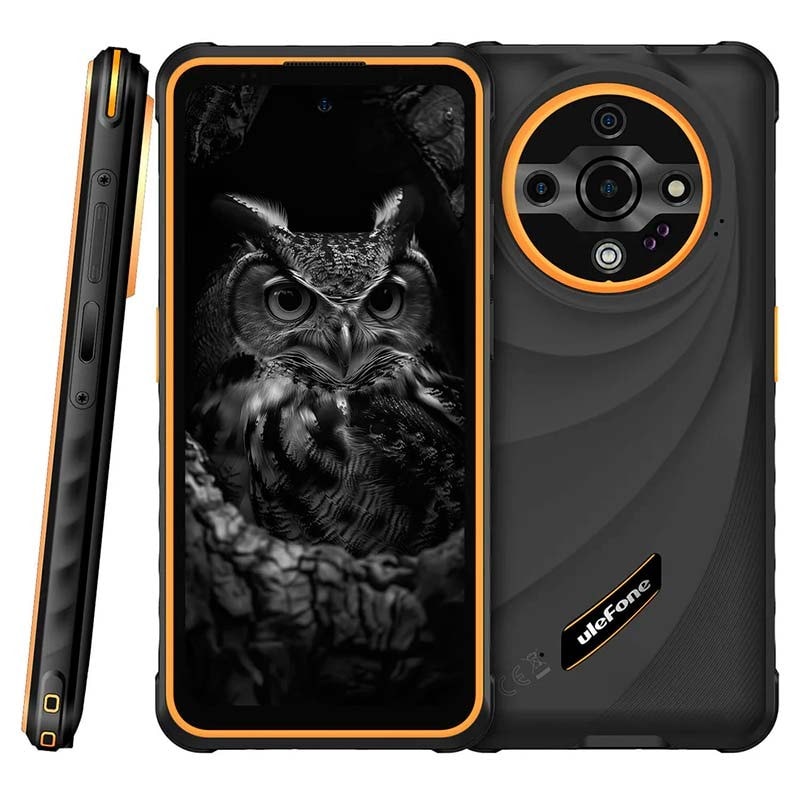 Ulefone Armor X31 Pro 5G 8GB/256GB Laranja com Lanterna de 120lm rugged
