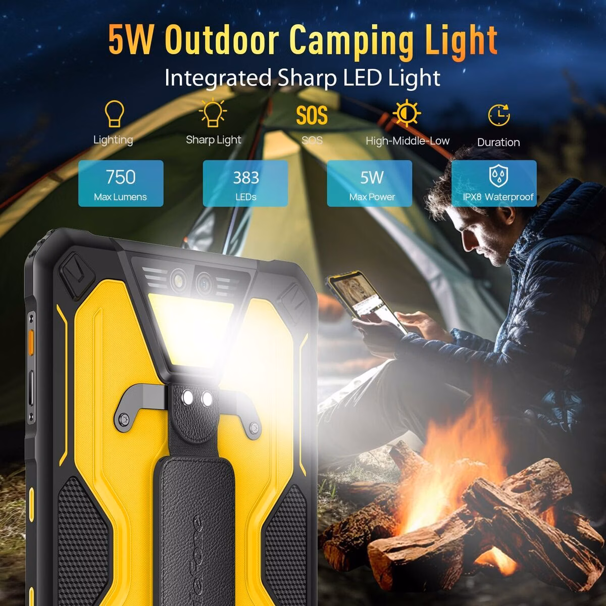 Ulefone Armor X32 6GB/128GB Laranja Rugged