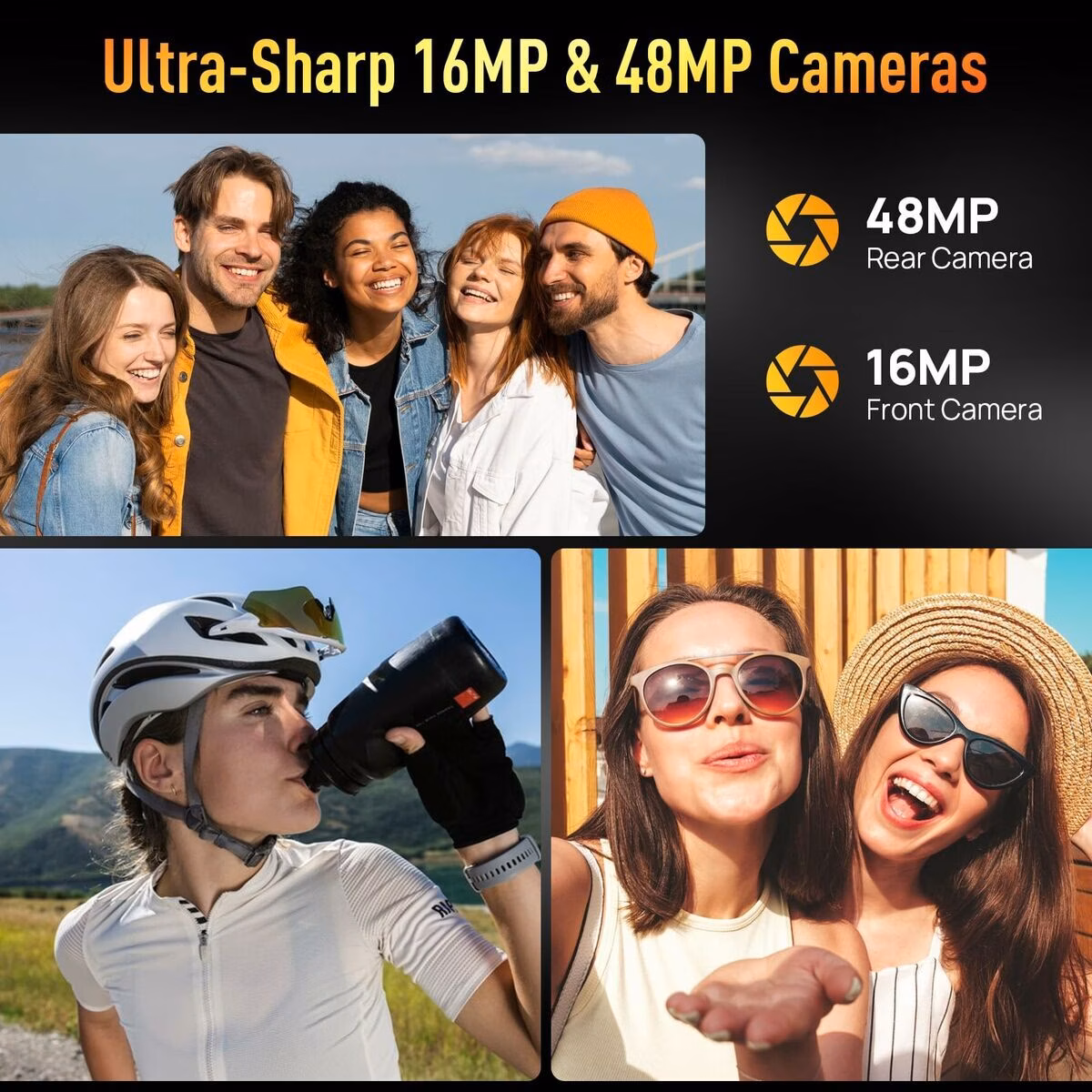 Ulefone Armor X32 6GB/128GB Laranja Rugged