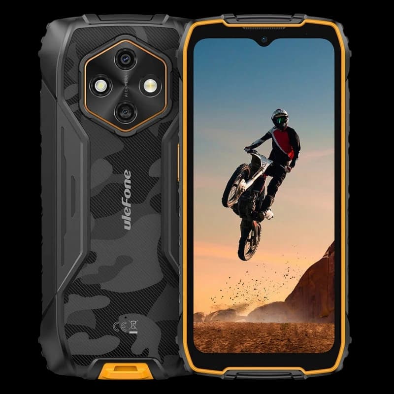 Ulefone RugKing 4 Pro 8GB/128GB Laranja
