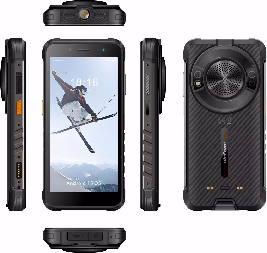 Ulefone RugKing 4G 128 GB Preto Robusto 8 GB de RAM Altifalante potente