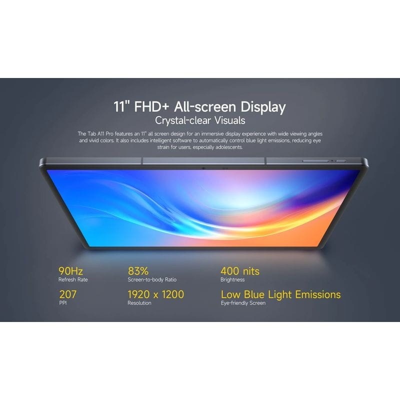 Ulefone Tab A11 Pro 4G 11 8GB/128GB Android 14 Cinzento - Tablet