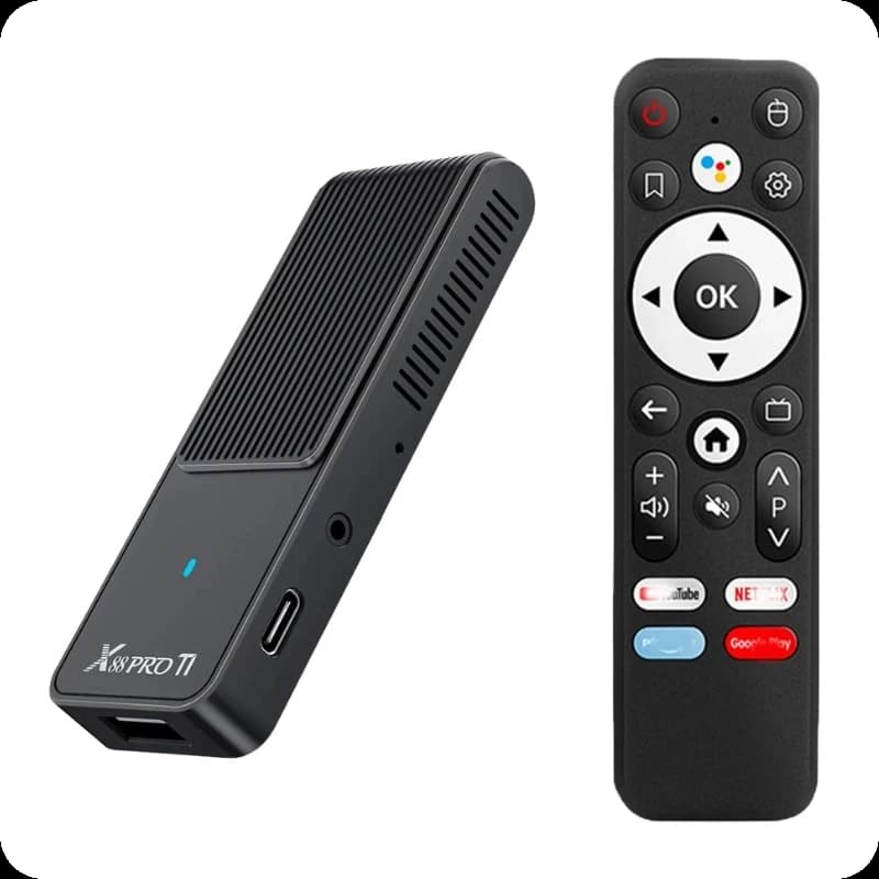 X88 Pro TI RK3518 2GB/16GB WiFi 6 Android 14 - Android TV