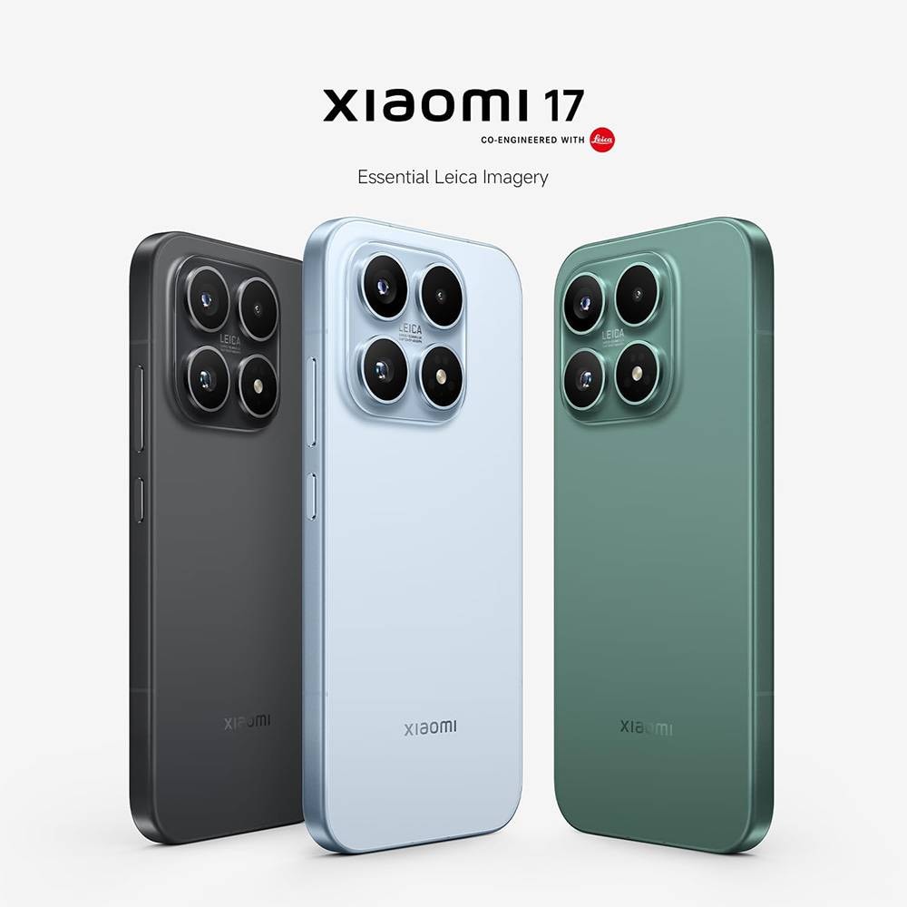Xiaomi 17 512 GB Ice Blue Ecrã AMOLED de 6,31" 12 GB de RAM Snapdragon 8 Elite Gen 5