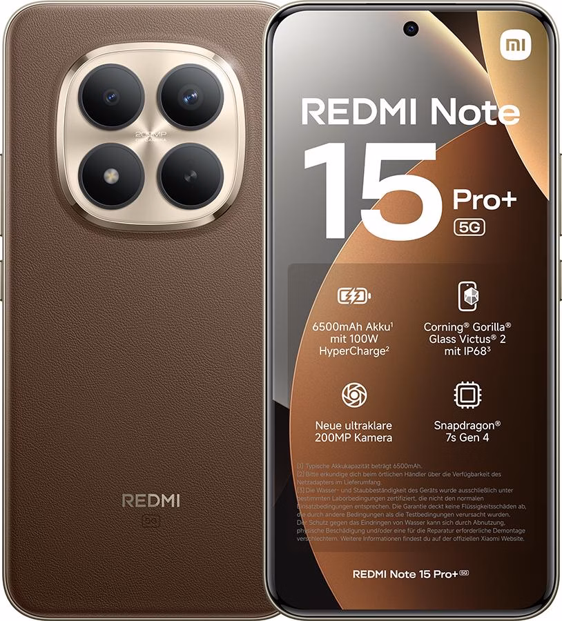 Xiaomi Redmi Note 15 Pro+ 12GB/512GB Mokka
