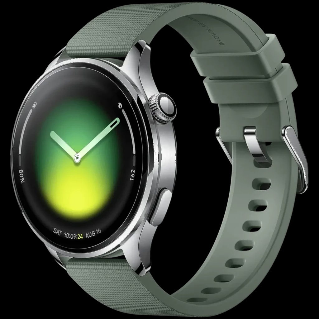 Xiaomi Watch 5 Smartwatch 1,54" AMOLED, 6 dias de autonomia, GPS, 5 ATM, Verde Juniper