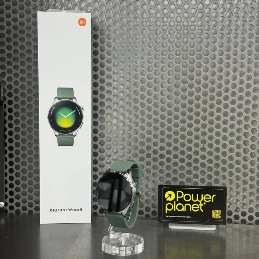 Xiaomi Watch 5 Smartwatch 1,54" AMOLED, 6 dias de autonomia, GPS, 5 ATM, Verde Juniper
