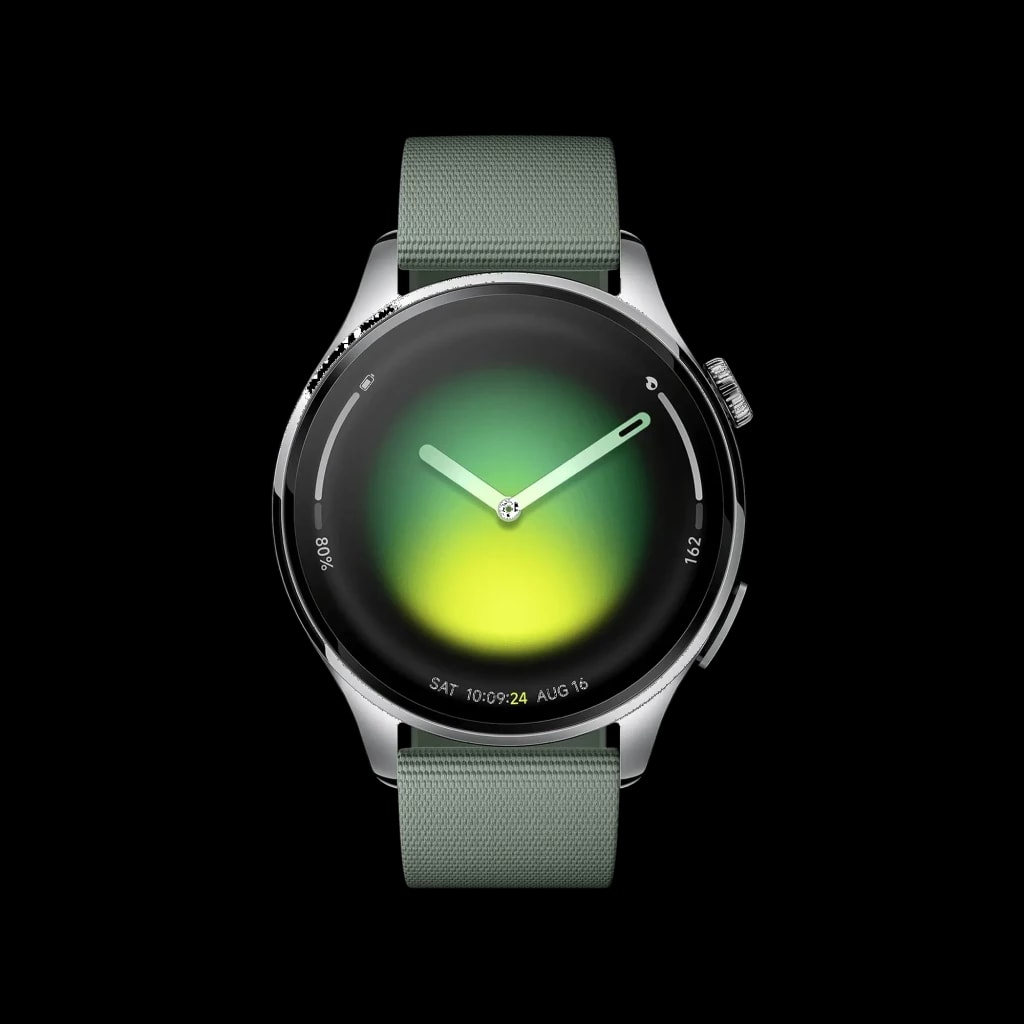 Xiaomi Watch 5 Smartwatch 1,54" AMOLED, 6 dias de autonomia, GPS, 5 ATM, Verde Juniper