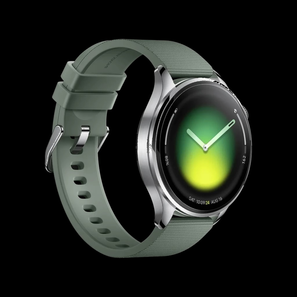 Xiaomi Watch 5 Smartwatch 1,54" AMOLED, 6 dias de autonomia, GPS, 5 ATM, Verde Juniper