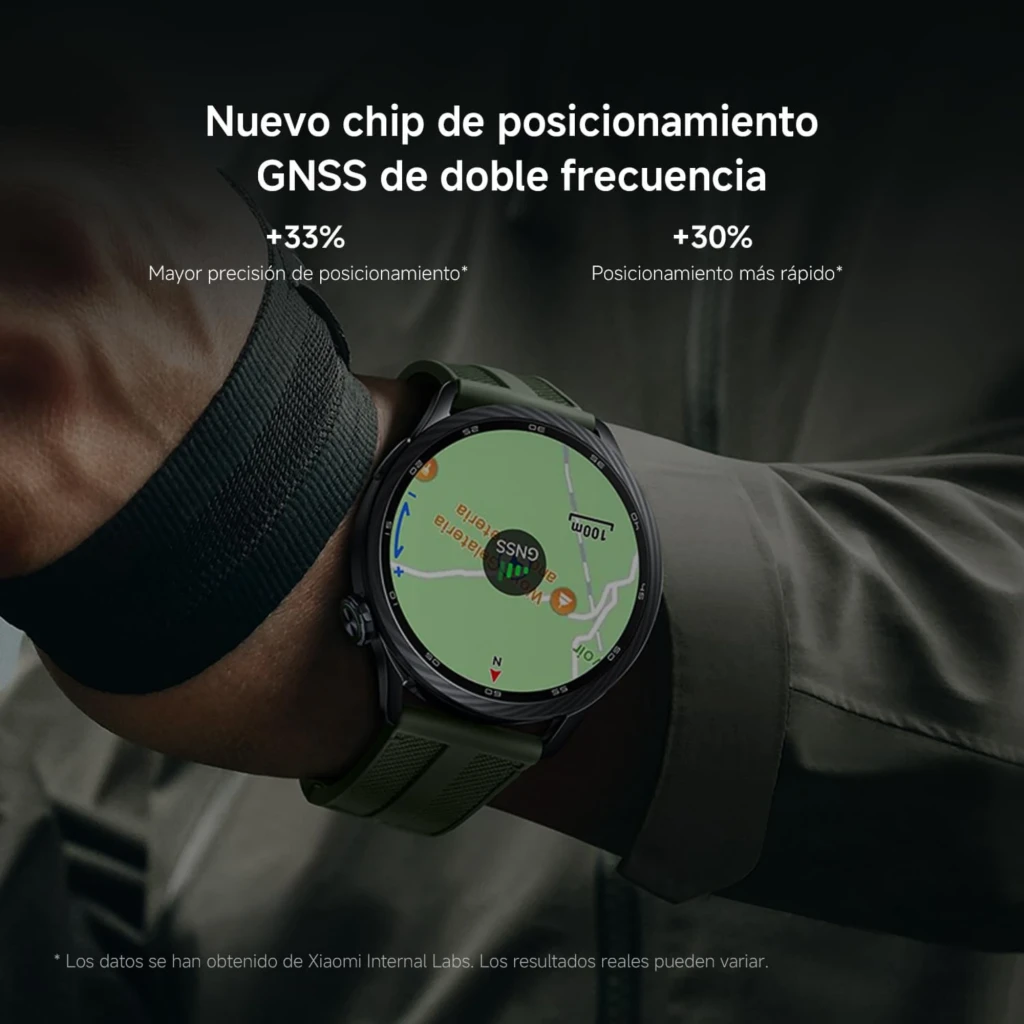 Xiaomi Watch S5 46 mm Smartwatch 1,48" AMOLED 21 dias GPS de banda dupla 5ATM Verde Selva