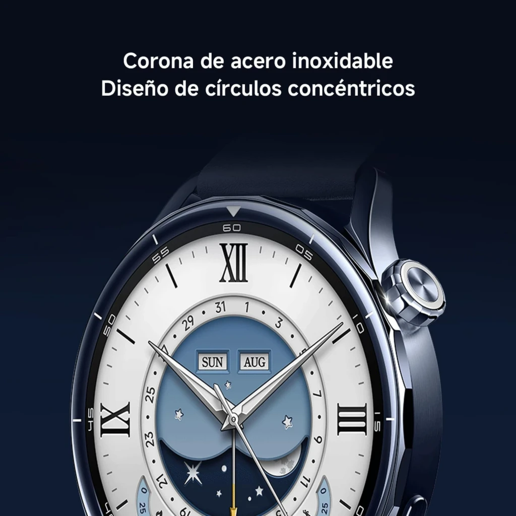 Xiaomi Watch S5 46 mm Smartwatch 1,48" AMOLED 21 dias GPS de banda dupla 5ATM Verde Selva