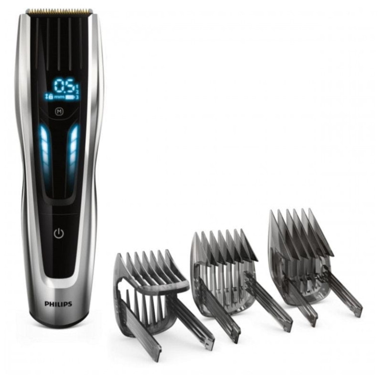 Philips Hair Clipper Series 9000 HC9450/15/Prata – Máquina de cortar cabelo