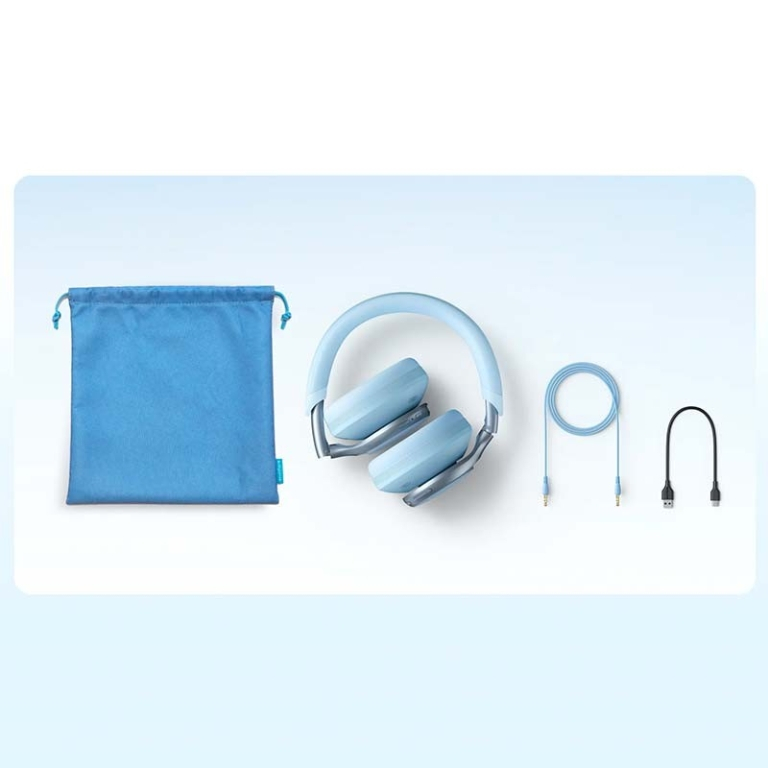 Soundcore Space One com cancelamento de ruído (ANC) – Auriculares Bluetooth