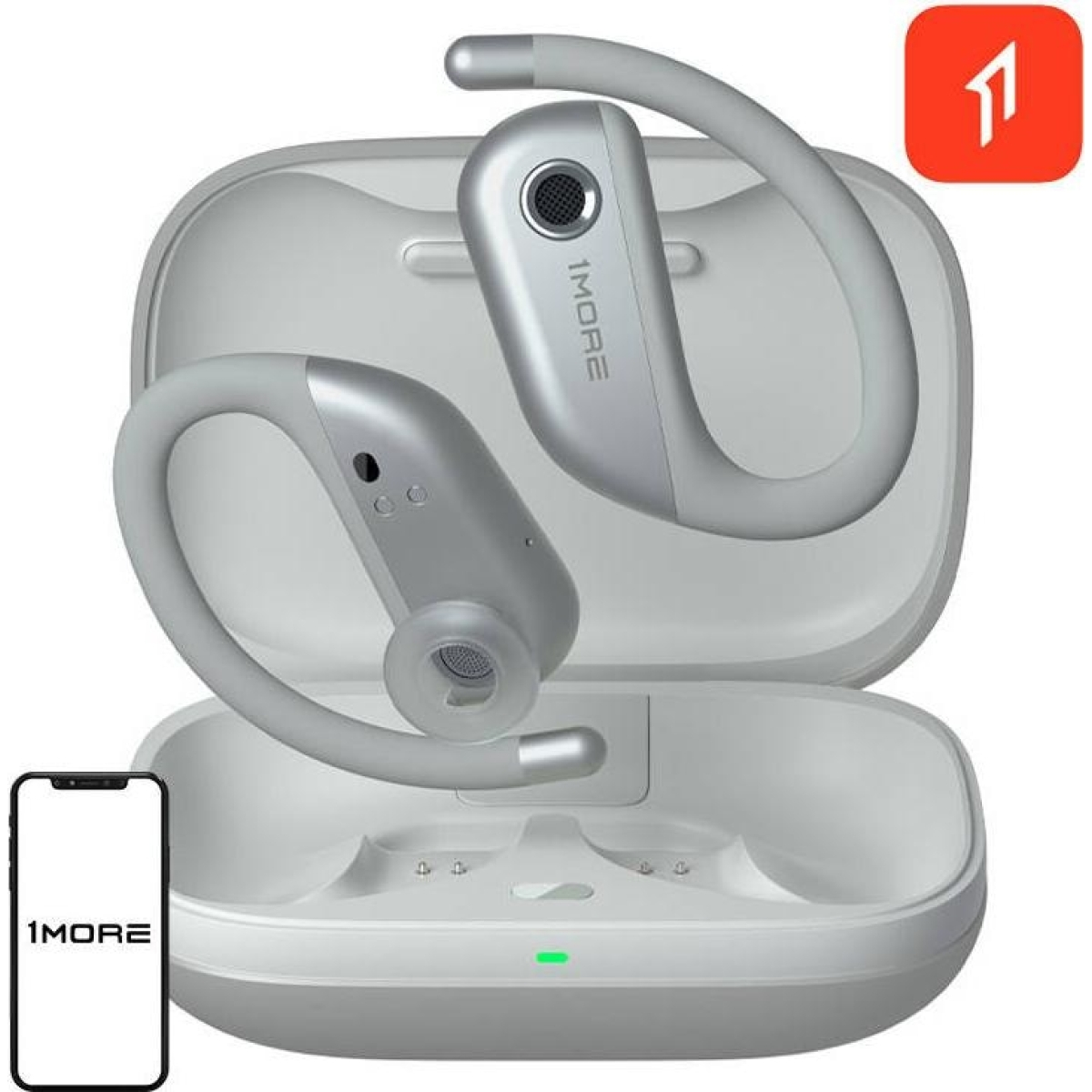 1More Earbuds FIT OPEN (silver)