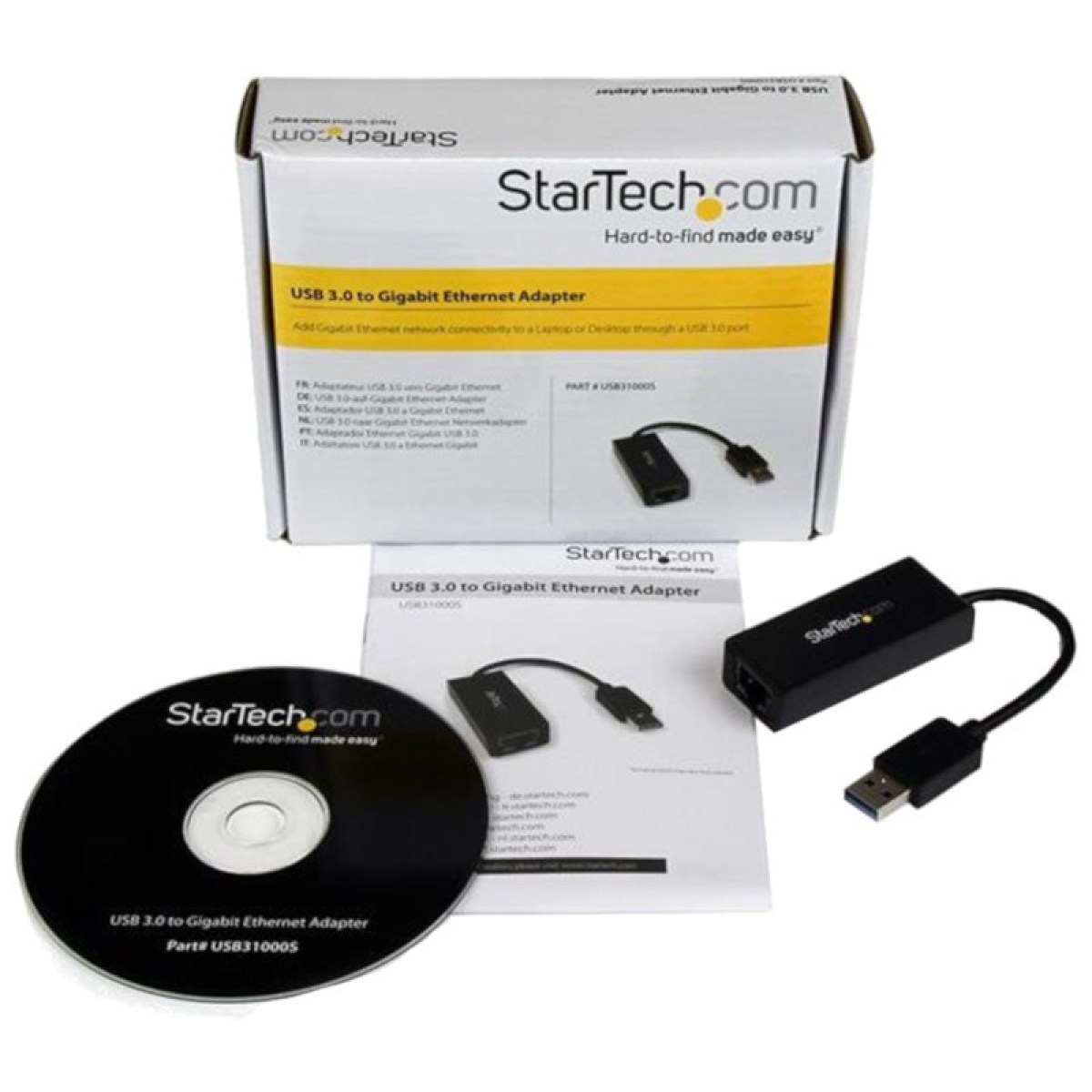 StarTech USB31000S Adaptador de rede USB