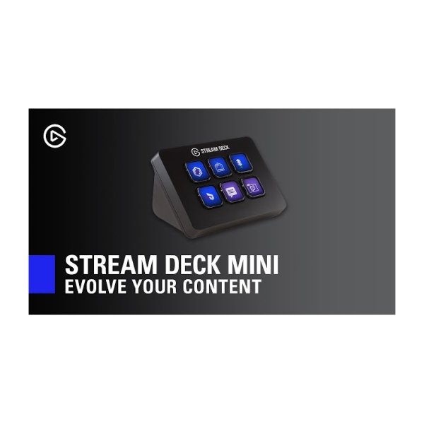 Elgato Stream Deck Mini USB – Controlador para streaming