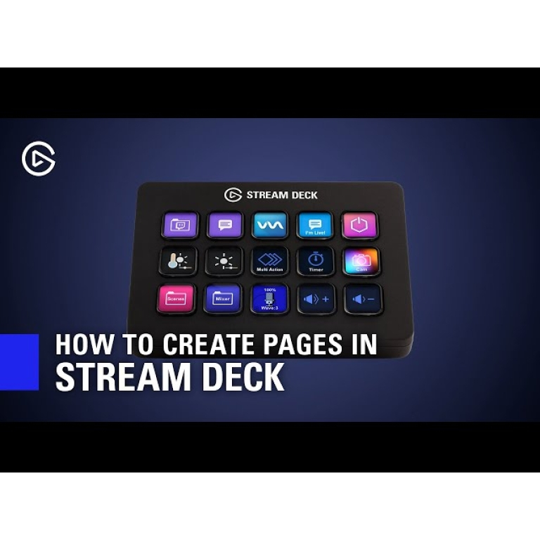 Elgato Stream Deck Mini USB – Controlador para streaming