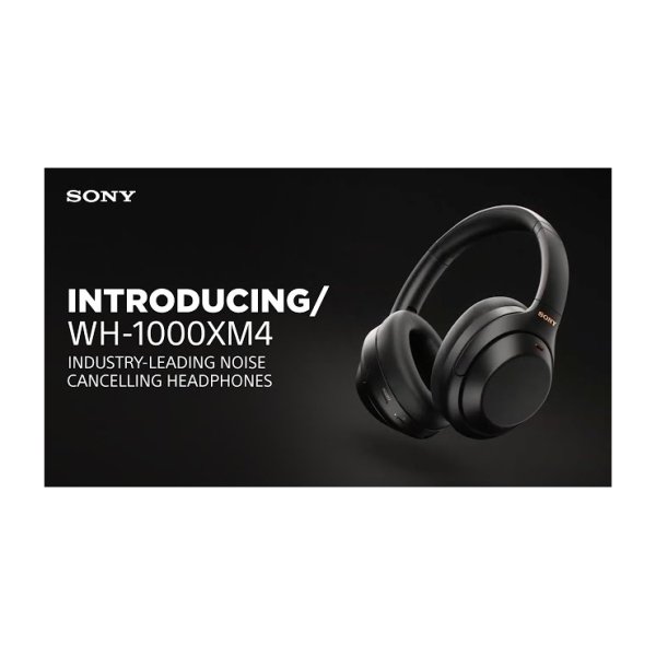 Sony WH-1000XM4 – Auscultadores Sem fio