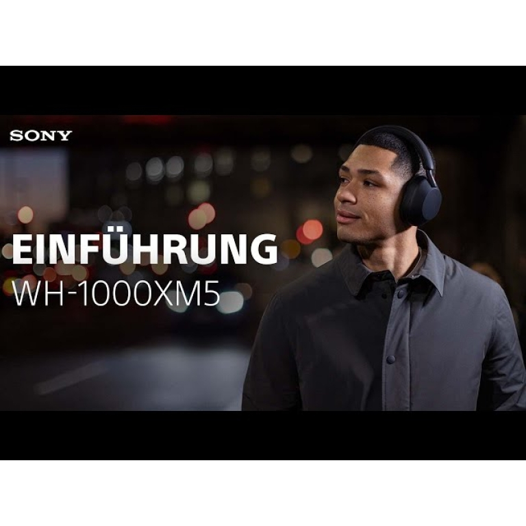 Sony WH-1000XM5 Midnight – Auscultadores Bluetooth