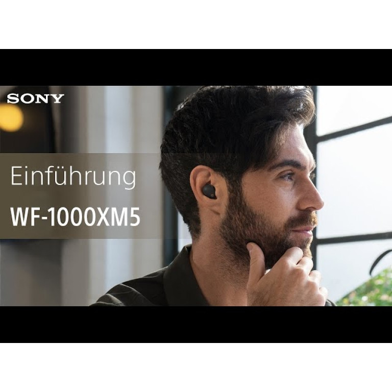 Sony WF-1000XM5 com cancelamento de ruído (ANC) – Auriculares Bluetooth