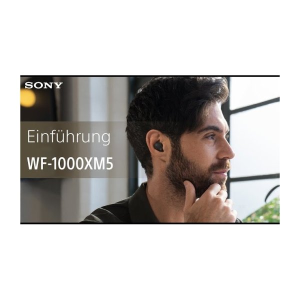 Sony WF-1000XM5 com cancelamento de ruído (ANC) – Auriculares Bluetooth