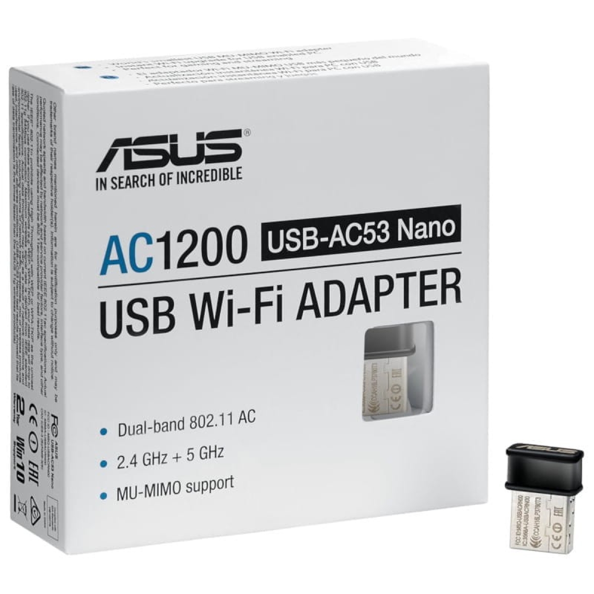 Asus USB-AC53 comDualBand – Adaptador USB WiFi