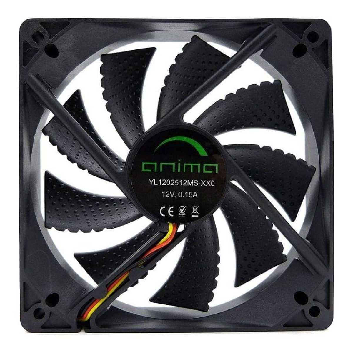 Ventilador de PC Tacens Anima AF12, 9 lâminas, 12 cm,