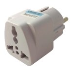 Adaptador de viagem – Pines Reino Unido a Europeia