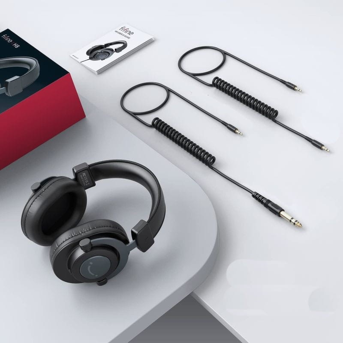 FIFINE H8 Streaming/Estúdio Jack 3,5 mm/Jack 6,35 mm