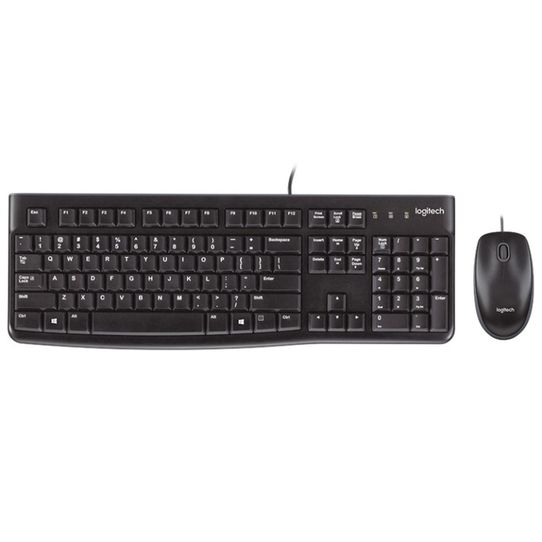 Teclado de membrana Logitech Desktop MK120 – 1000 DPI