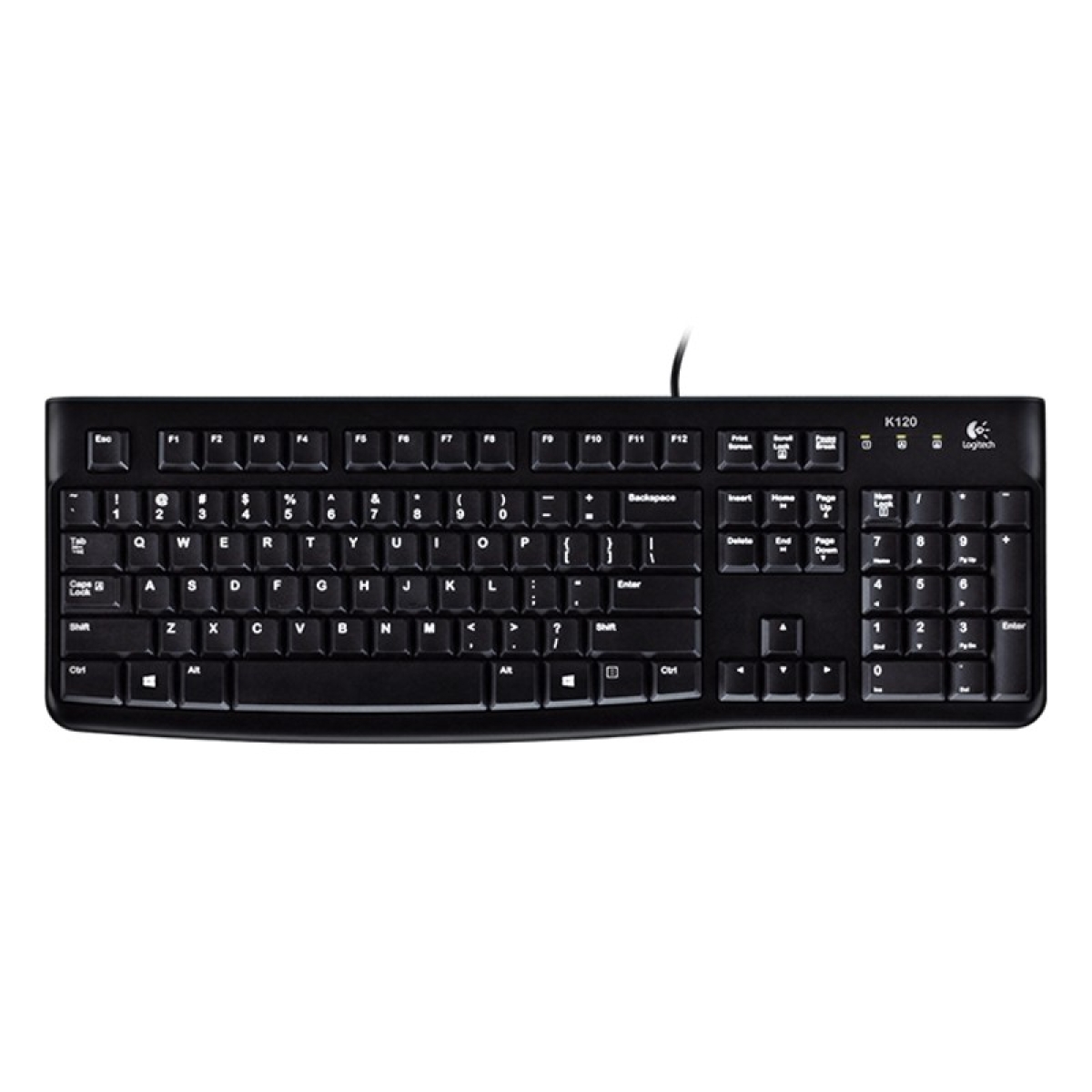 Teclado de membrana Logitech K120