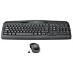 Pack de teclado de membrana e Rato Logitech MK330 – 1000 DPI