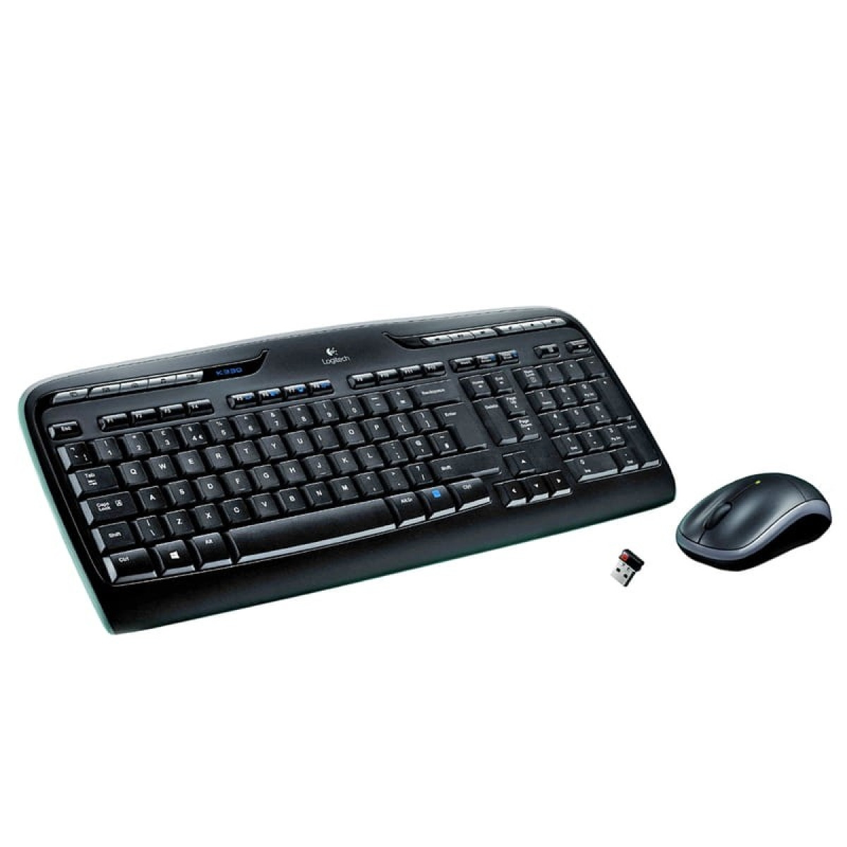 Pack de teclado de membrana e Rato Logitech MK330 – 1000 DPI