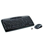 Pack de teclado de membrana e Rato Logitech MK330 – 1000 DPI