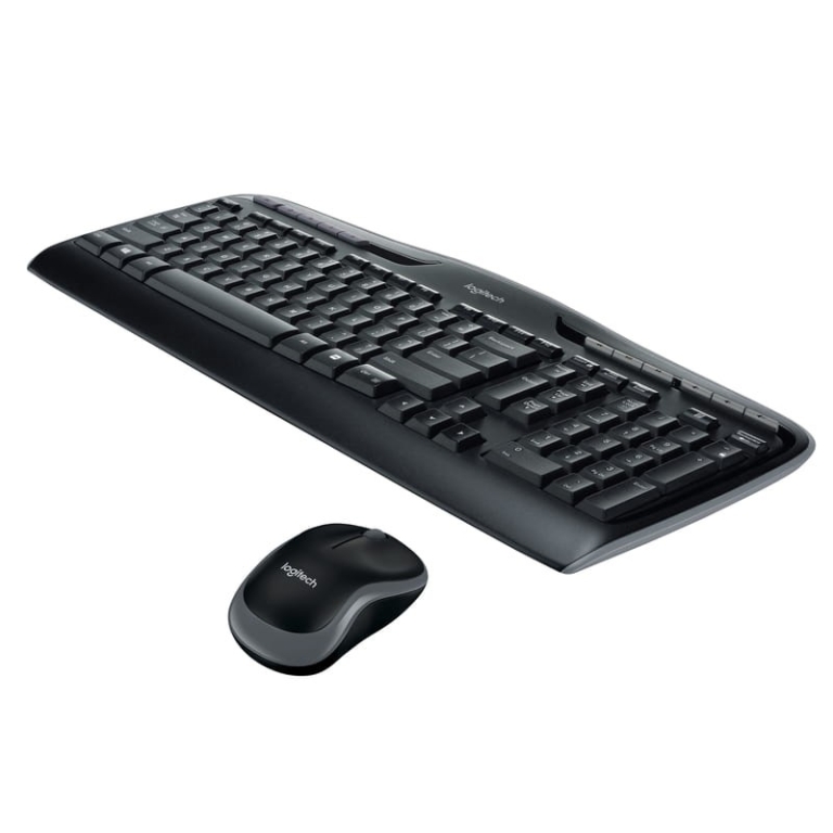 Pack de teclado de membrana e Rato Logitech MK330 – 1000 DPI