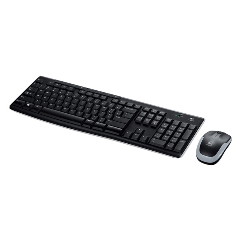 Teclado de membrana + Rato sem fio Logitech MK270