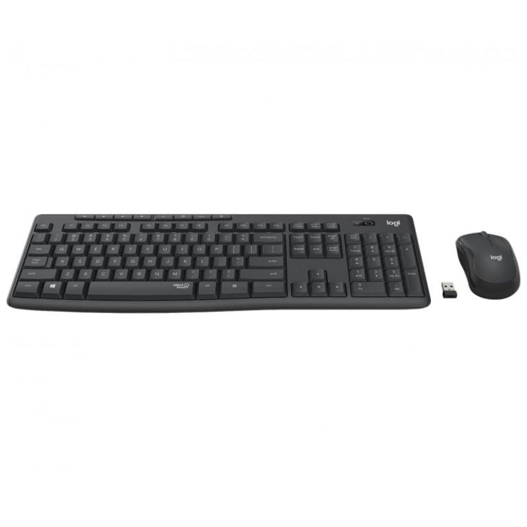 Logitech MK295 Silent Wireless teclado RF + Rato sem fio – 1000 DPI