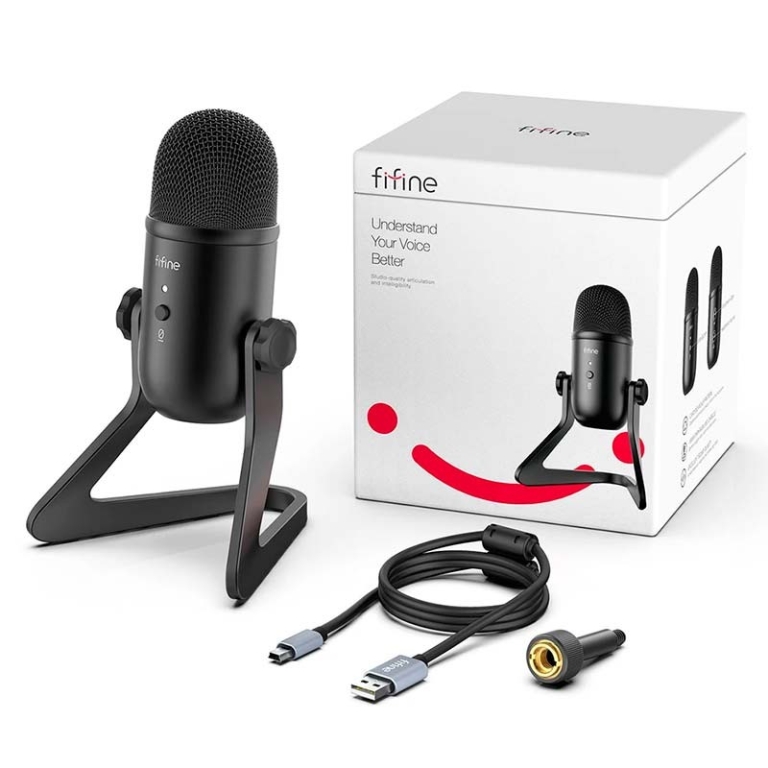 Fifine K678 Microfone USB