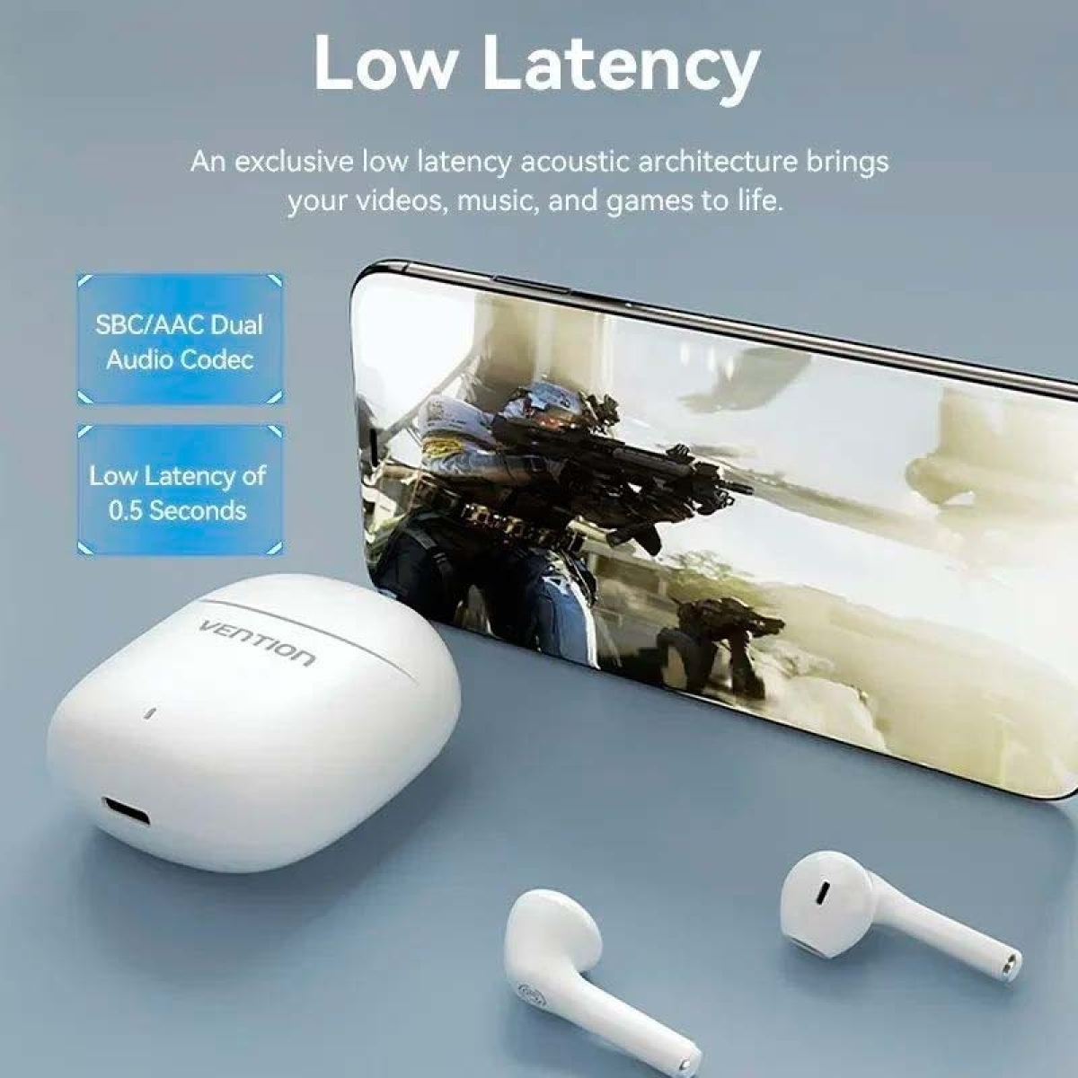 Vention NBGW0 – Auriculares Bluetooth TWS
