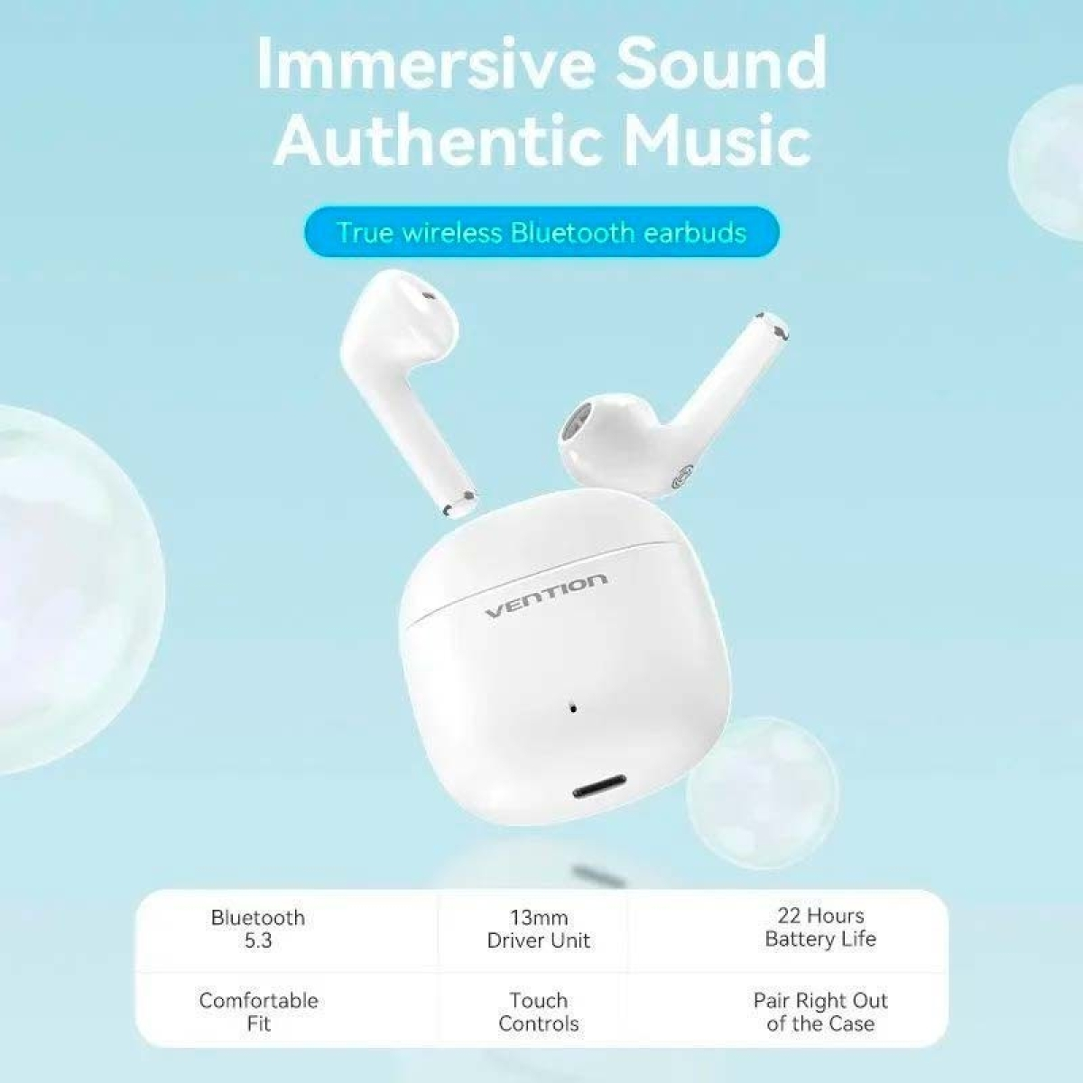 Vention NBGW0 – Auriculares Bluetooth TWS