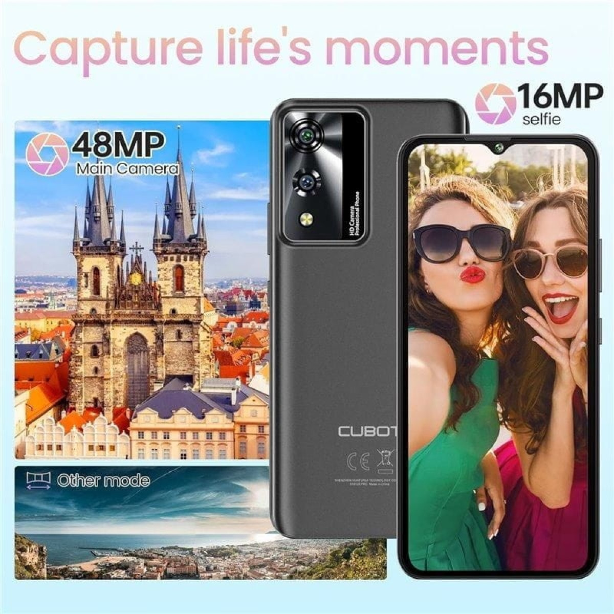 Cubot A10 4GB/128GB Preto