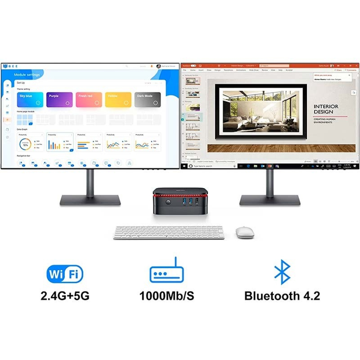 Blackview MP60 Intel N95 16GB/1TB SDD/W11 Pro – Mini PC